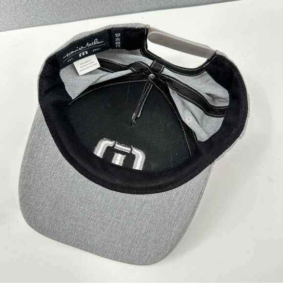 Travis Mathew Golf Snapback Hat Cap Bahamas Gray Raised Embroidered Logo 7696900 - Picture 9 of 16